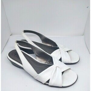 Lifestride Women's Size 9-1/2 White Dress Sandals